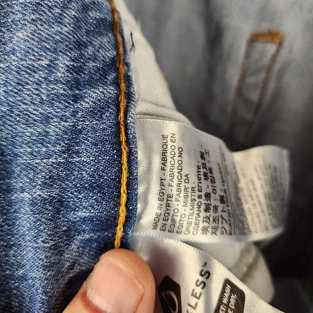 Levis measurements photos